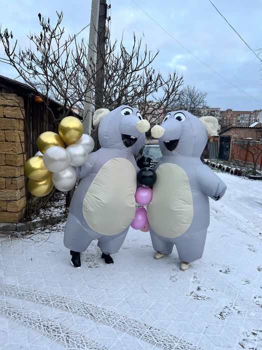 Прокат  оренда надувного костюму  миші