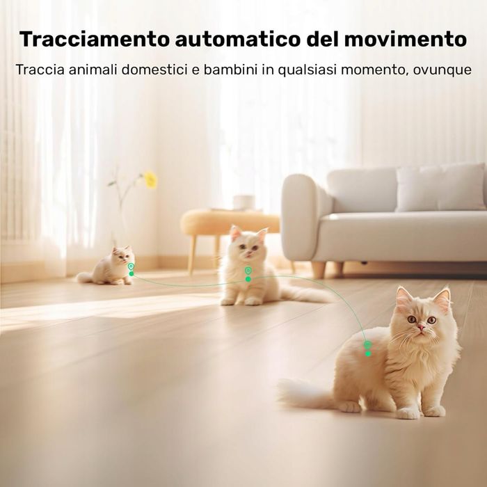 Jeeber D90 Kamera do monitoringu 360 stopni 2K Ultra HD WLAN