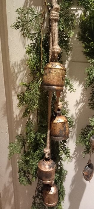 Dzwonki metalowe 4 sztuki