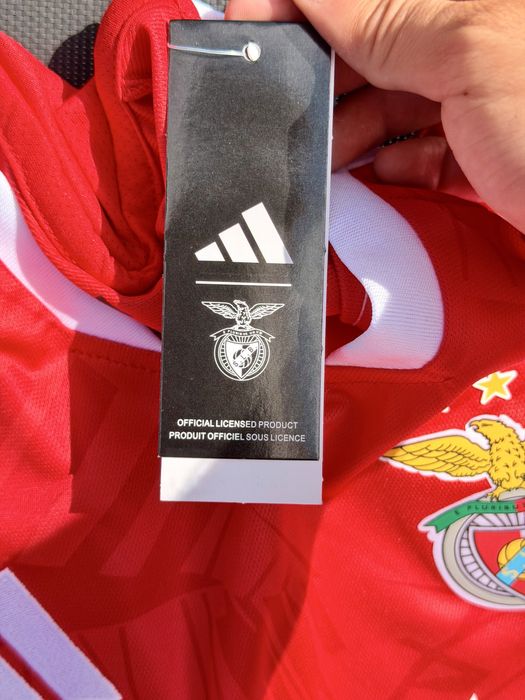 Camisola SL Benfica Adidas Vermelha | Tamanho S | Nova com Etiqueta