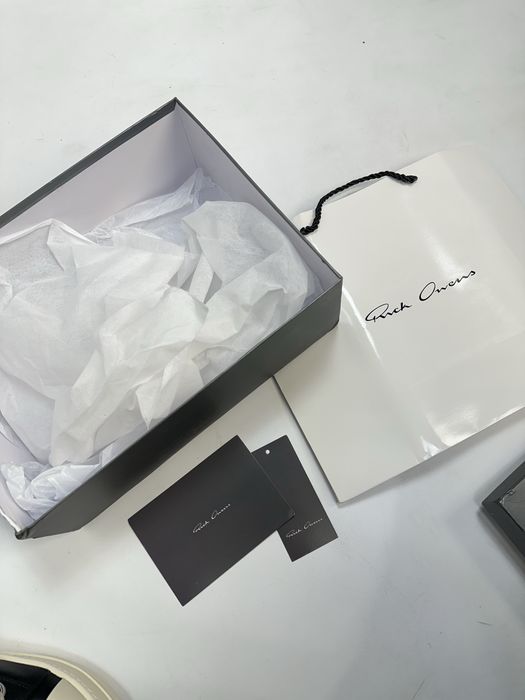 Rick Owens Ramones Leather Jumbo Lace Opium Archive кеды кеди кросівки