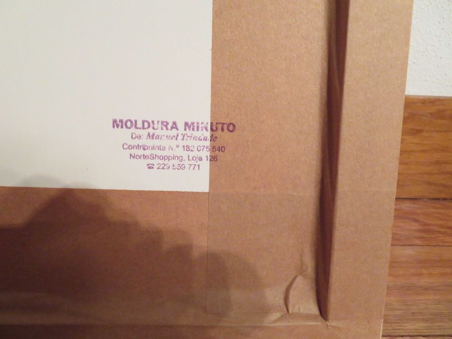 Quadro de poster do artista Alain Bertrand