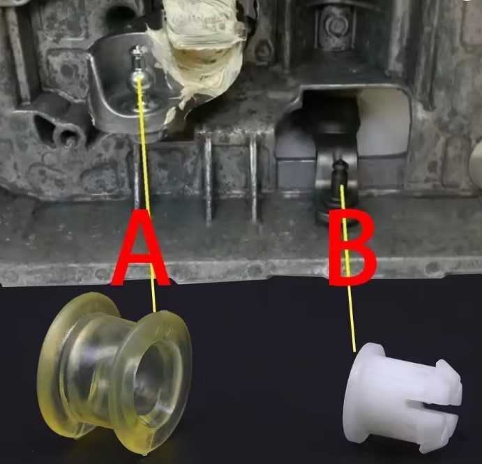 Conjunto Casquilho Reparação Cabos + Seletor Mudanças Grupo VAG -3 pcs