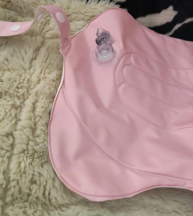 Bacia insuflável e portátil para lavar cabelos