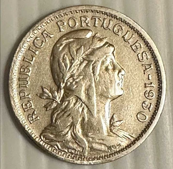 50 Centavos 1930 - Colónia de Cabo Verde KM# 5 A-UNC
