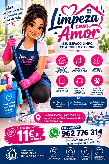 Limpeza com amor