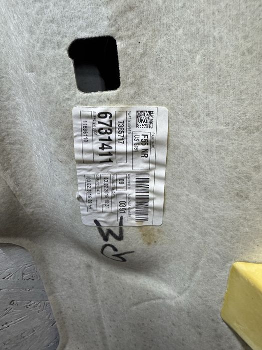 Стеля Обшивка Даху Дах Потолок Mini Ф55 Разборка B