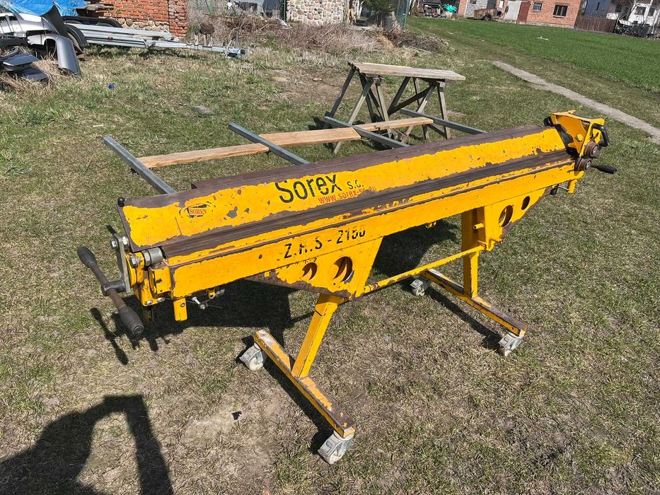 Zaginarka Sorex 2160mm + nóż + stół