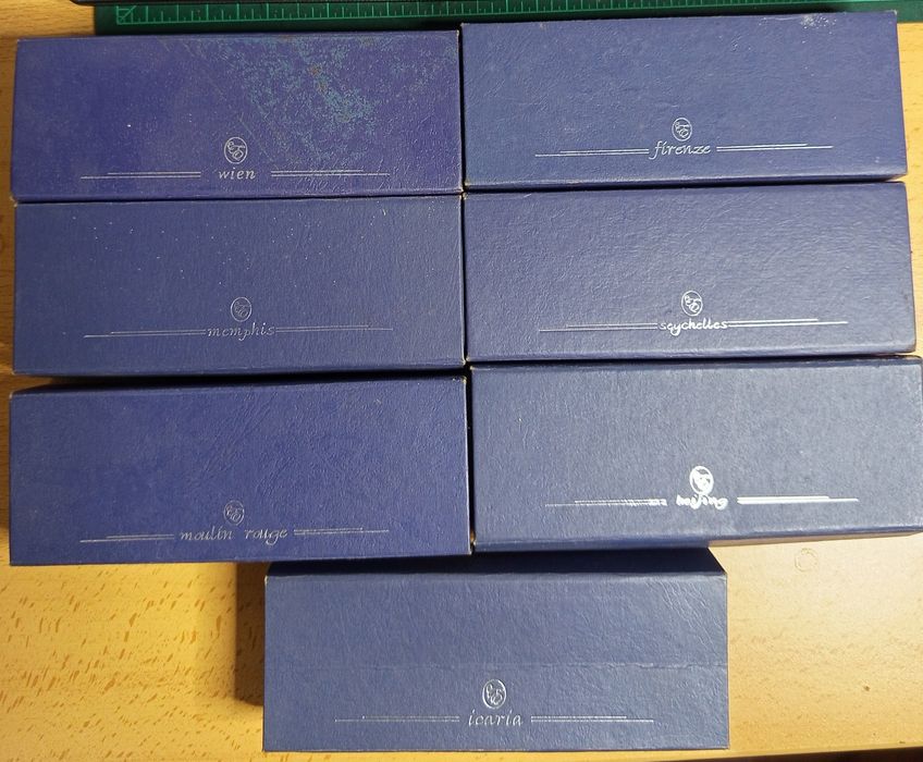 Coleção canetas Iridium germany