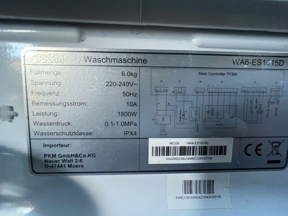 Pralka pkm  dla złotej rączki