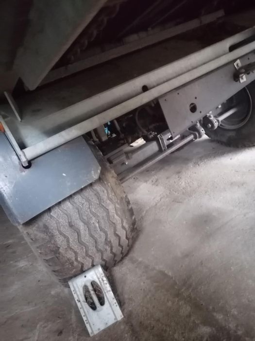 Przyczepa Krone titan 42 i Mengele rotant 745