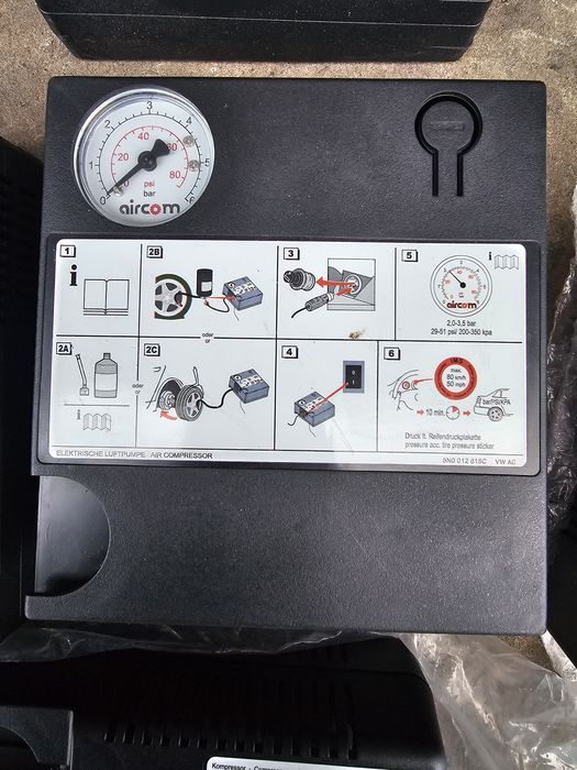 Компресор насос Volkswagen Пассат Шкода Підкачка Рено авто насос Мерс