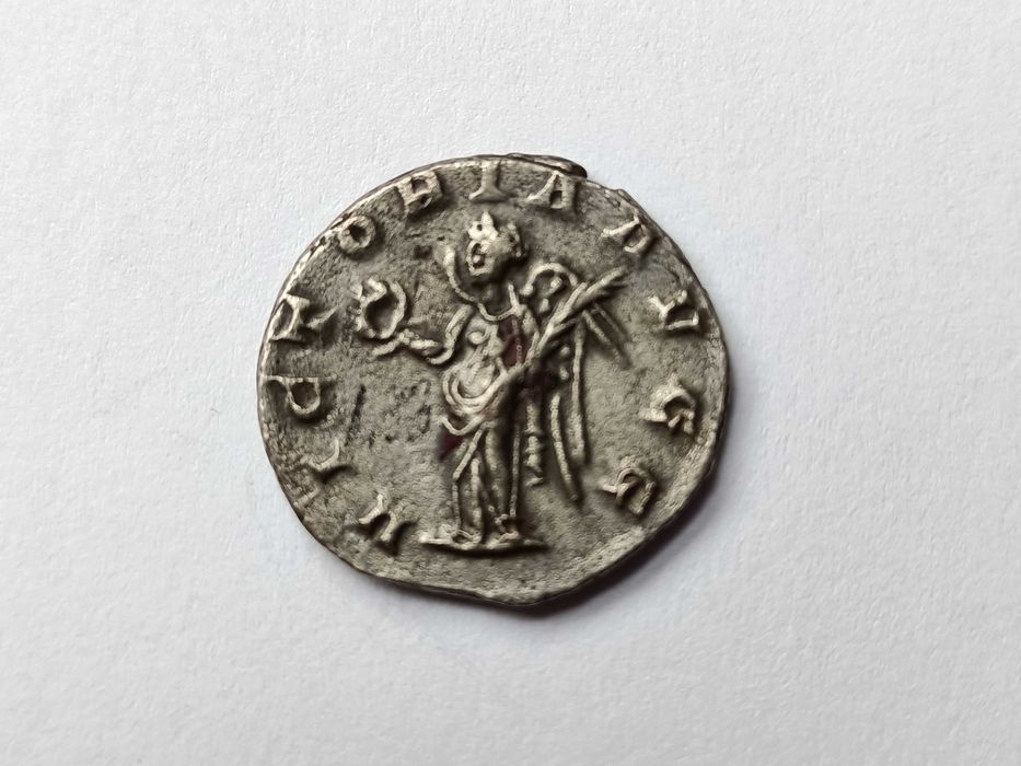Antoninian (253 -260 n.e.) Valerian Cesarstwo Rzymskie oryginał Srebro