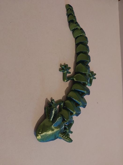 Druk 3D figurka axolotla