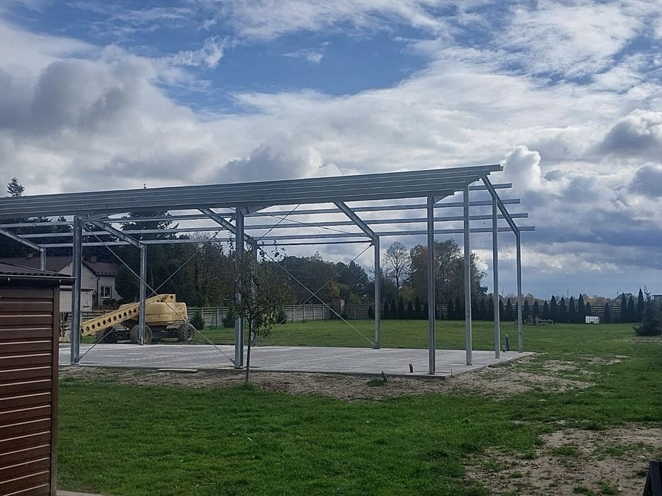 Konstrukcja hali 20x10x4