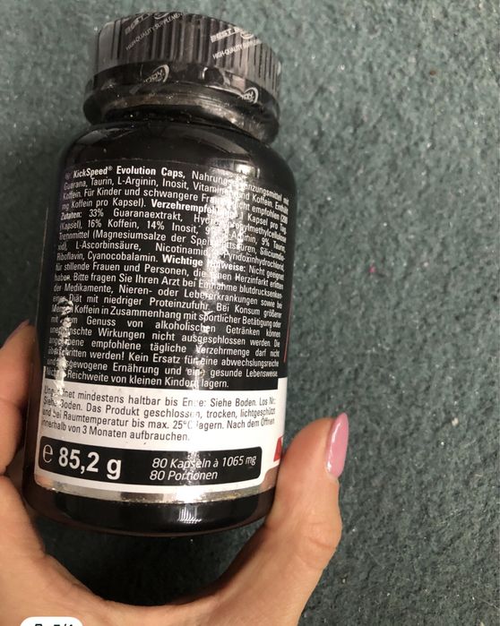 Best Body Nutrition Professional energia zmeczenie