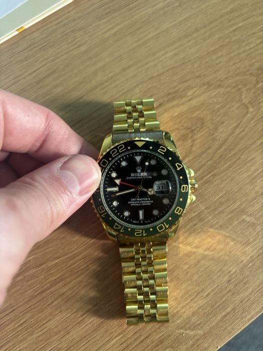 Rolex zegarek złoty
