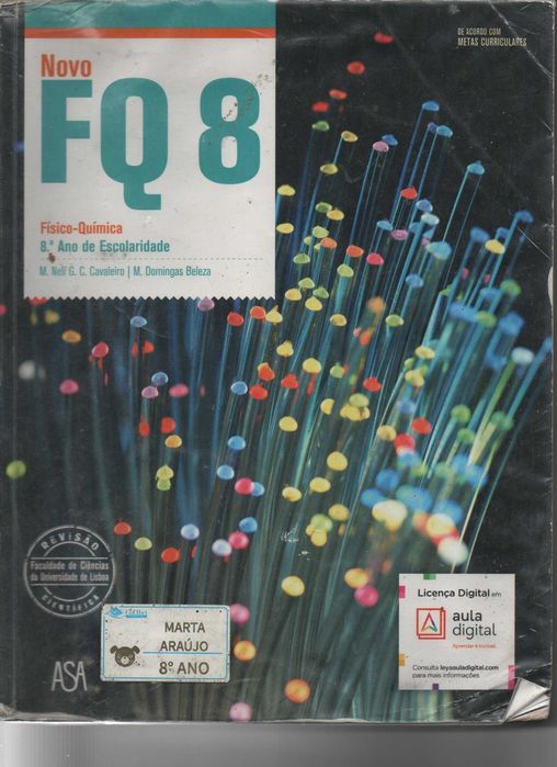 Novo FQ 8 (Manual e Caderno de atividades)