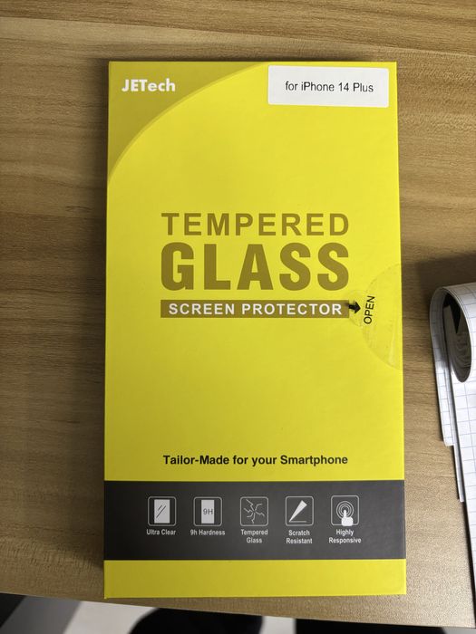 screen protector Pelicula protectora para iphone 14 plus com adaptador
