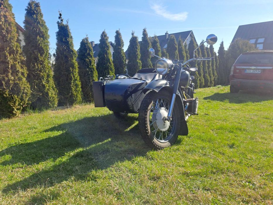 K 750 po restauracji z koszem bocznym