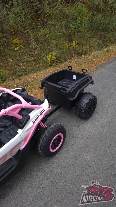 Autko CAN-AM Maverick z przyczepką dla dzieci autko samochód buggy