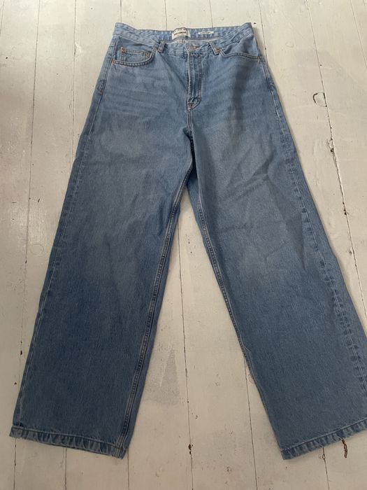 Джинсы super baggy новые просто не подошли по размеру покупал за 1750
