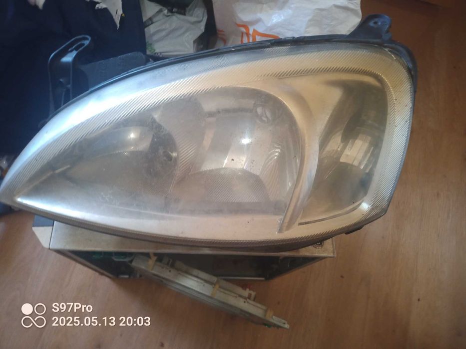 Airbag Opel   e faróis frente