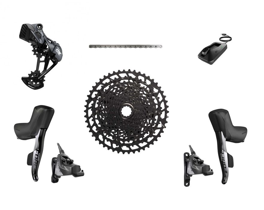Групсети Sram Force/GX Eagle AXS Upgrade Kit для Gravel/Touring вело