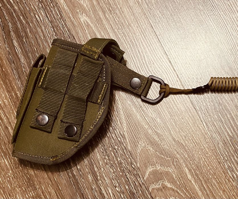 Кобура ПМ на molle, з тренчиком