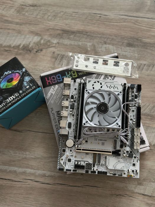 Комплект X99: Machinist K9 v5.2 + Xeon E5-2640 v4 + 16GB DDR4 ECC+ Башня. TPM 2.0
