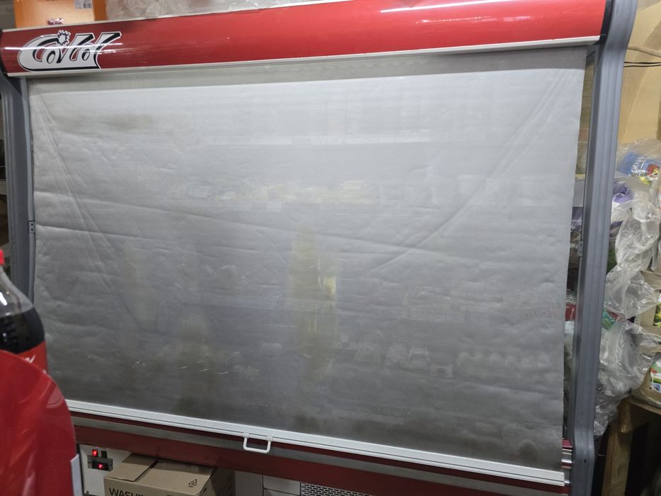 Регал гірка холодильна вітрина бонета