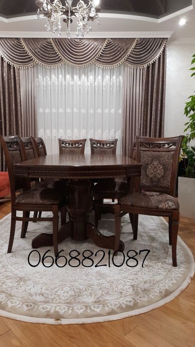 Стол и Стулья для гостинної. Стол стільці для вітальні