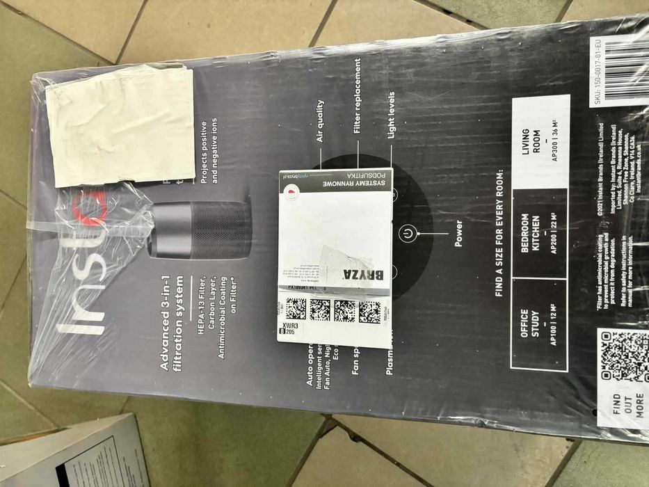 Oczyszczacz Powietrza Instant Air Purifier AP300