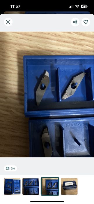 Lâminas pastilhas CNC torno / fresadora tornear