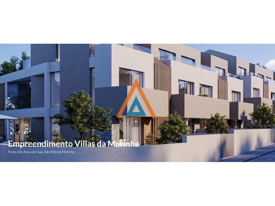 Moradia em Banda T3 Duplex - São Félix da Marinha - V. N. Gaia