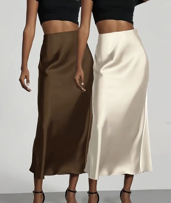 Атласна спідниця