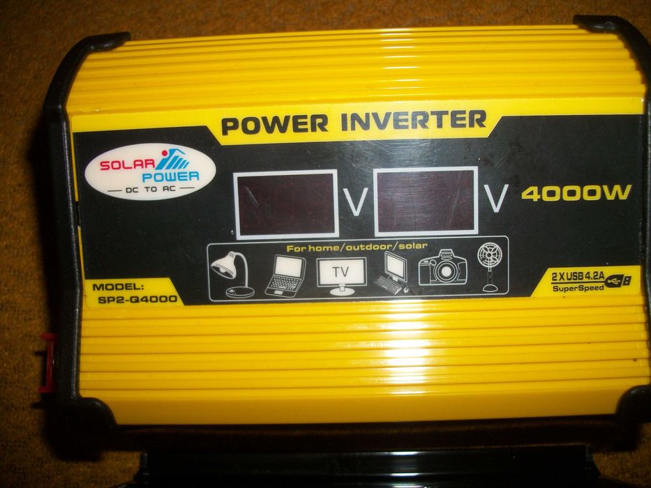 инвертор для модем роутер телевизор ноут (3000 W