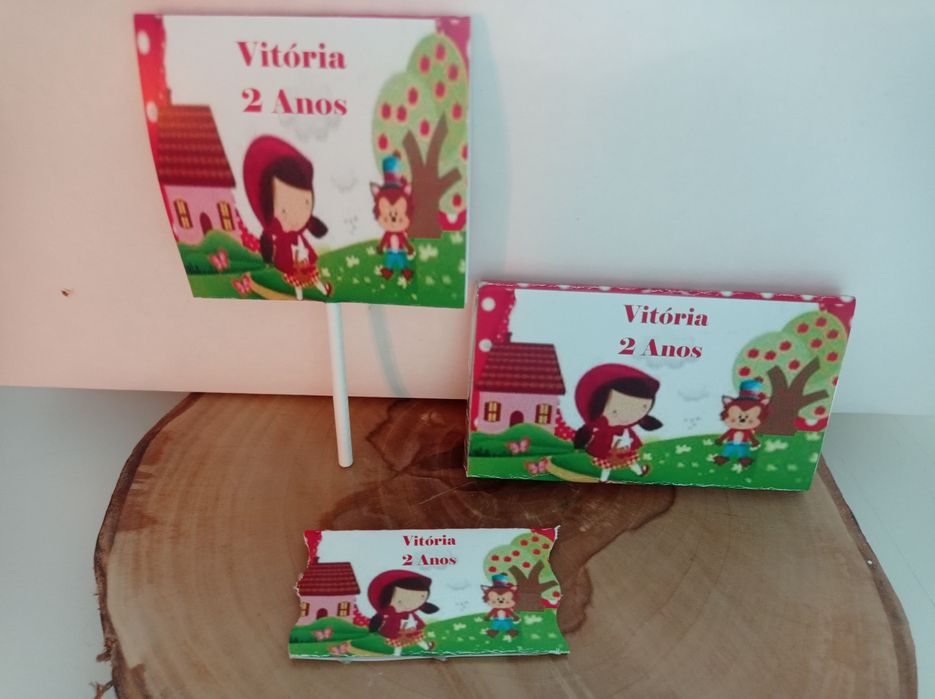 Chocolate, chupa e rebuçados