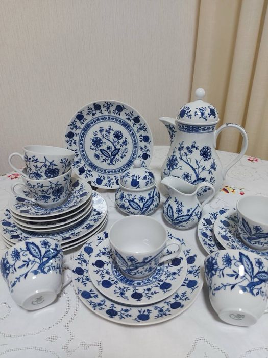 Порцеляна, Синя цибуля , Синий лук, від Kahla,Tirschenreuth