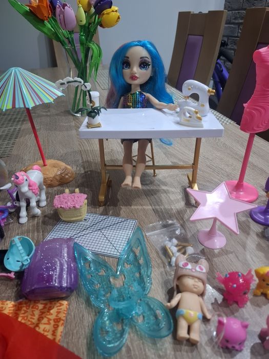Rainbow High, barbie i wiele dodatków