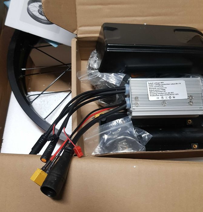 Електронабір для велосипеда Bafang 750w 48v мотор колесо фетбайк