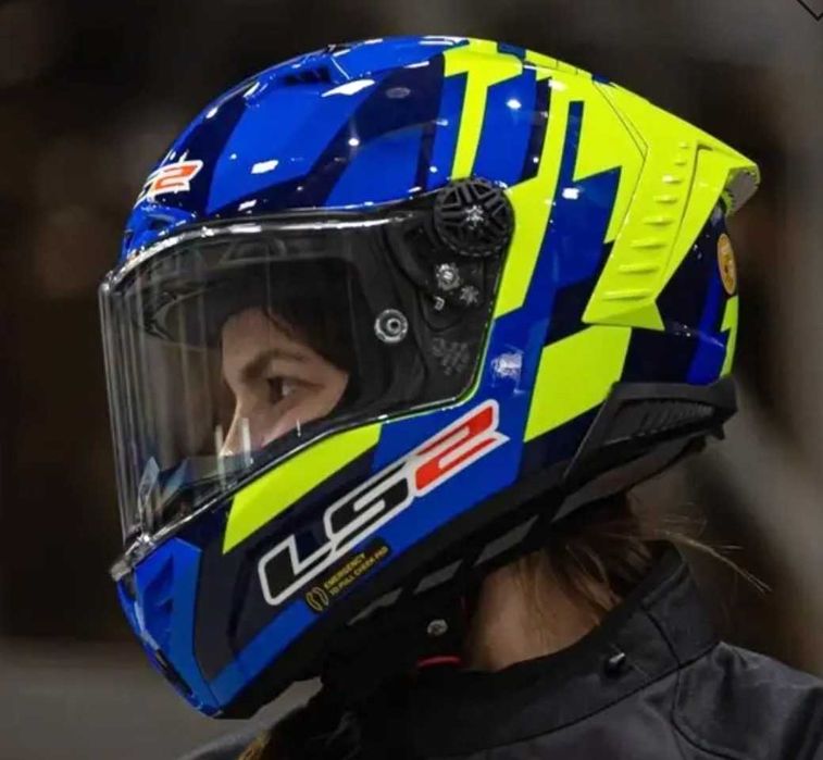 Capacete NOVO Carbono Total LS2 Thunder Gas (35% Desconto) Tam L-XL