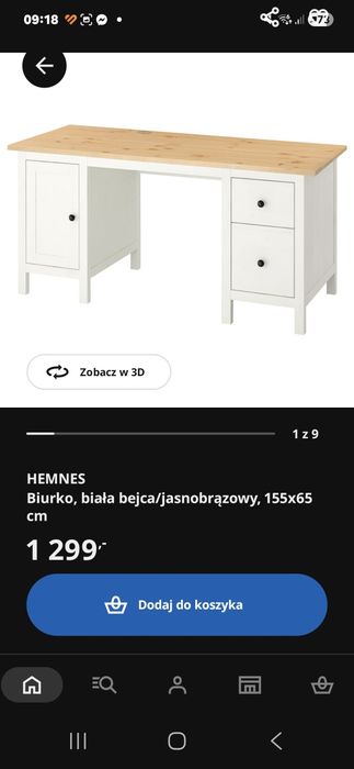 Biurko  IKEA duże