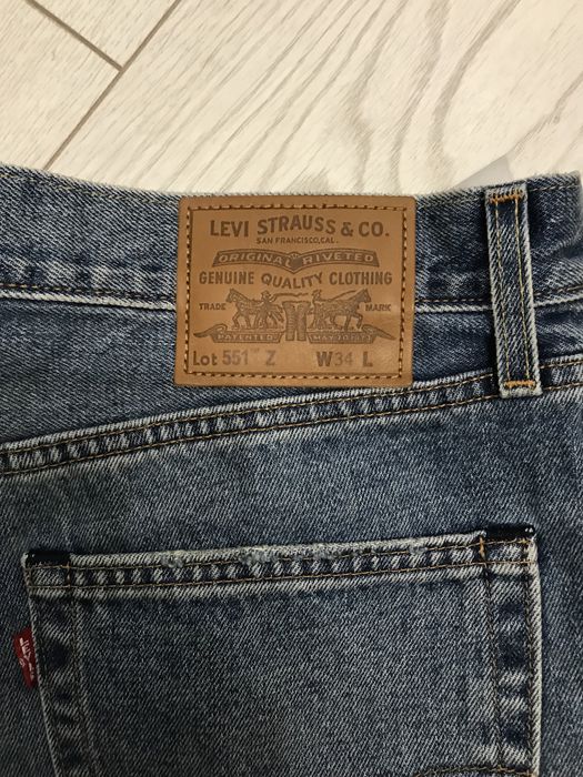 Levis 551 Z новые