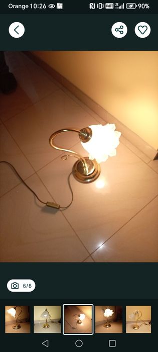 Lampka nocna retro vintage