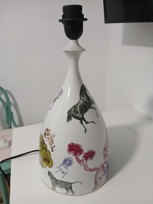 Candeeiro em porcelana para Habitat