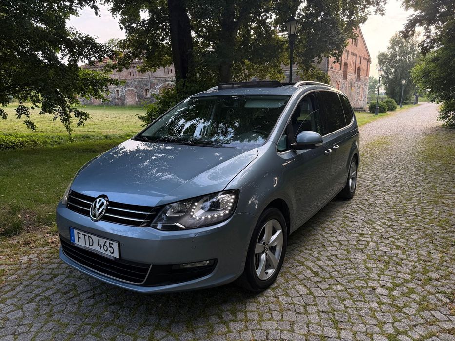 Volkswagen Sharan VW Sharan 2.0 TDI 140KM automat DSG 7os Xenon Led Panorama Hak OKAZJA