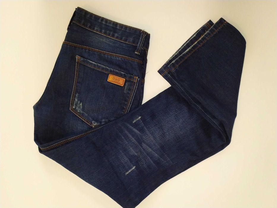 Якість D&G DOLCE & GABBANA джинси преміум дизайн стиль мода 33 Jeans