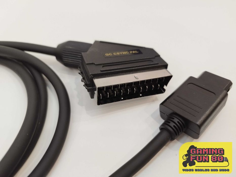 Nintendo Gamecube Pal - Cabo Scart RGB Csync