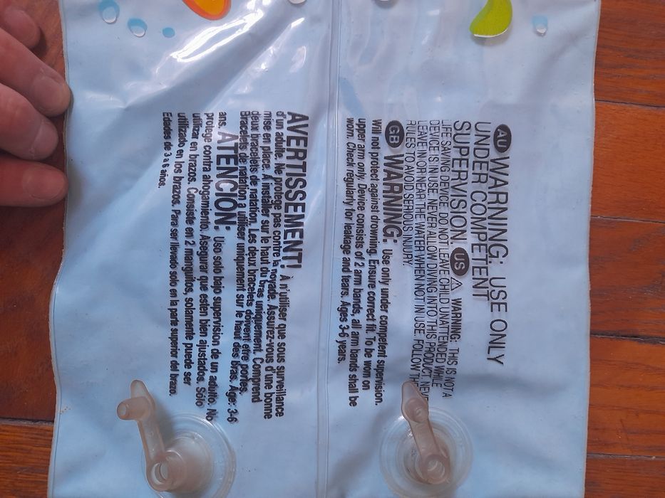 Детские нарукавники для плавания